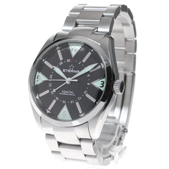 Eterna Eternamatic Kontiki XXL Date black Dial Automatic Men's_842435 - Picture 2 of 6